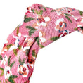 Load image into Gallery viewer, Shady Expression Accessories Thin Headbands Set Green & Pink (Floral)