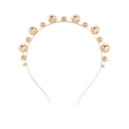 Load image into Gallery viewer, Beaded Gold Headband & Hairclips Set – Elegant, Stylish Hair Accessories Combo