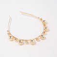 Load image into Gallery viewer, Beaded Gold Headband & Hairclips Set – Elegant, Stylish Hair Accessories Combo