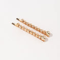 Load image into Gallery viewer, Beaded Gold Headband & Hairclips Set – Elegant, Stylish Hair Accessories Combo