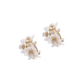 Load image into Gallery viewer, Floral Blossom Gold Earrings – Elegant Handcrafted Design