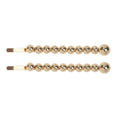 Load image into Gallery viewer, Beaded Gold Headband & Hairclips Set – Elegant, Stylish Hair Accessories Combo