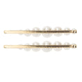 Load image into Gallery viewer, Beaded Gold Headband & Hairclips Set – Elegant, Stylish Hair Accessories Combo