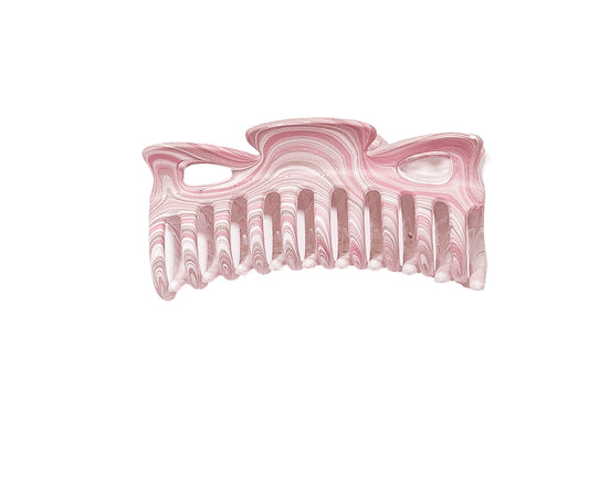 Pretty in Pink Claw Clips – Set of 10 | Floral & Chic Hair Clips